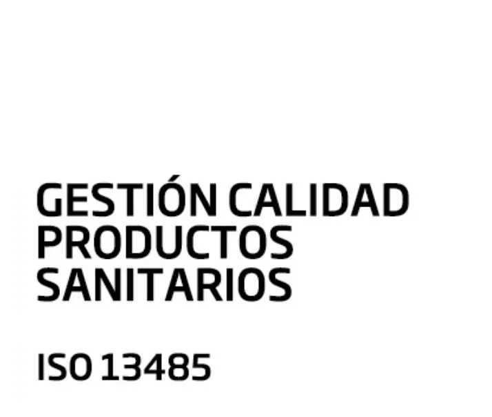 Certificación ISO 13485:2016 otorgada por AENOR